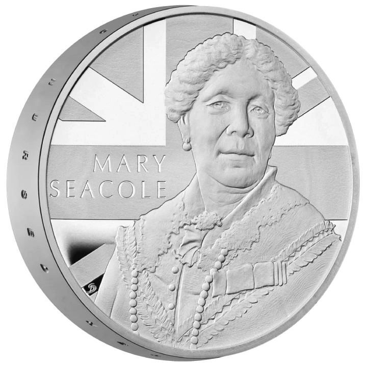 Mary Seacole £5 Srebro 2023 Proof Piedfort