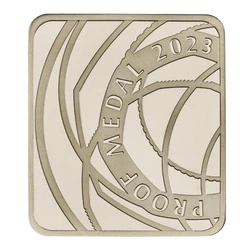 Zestaw 5 monet Wielka Brytania Miedzionikiel 2023 Proof Commemorative Coin