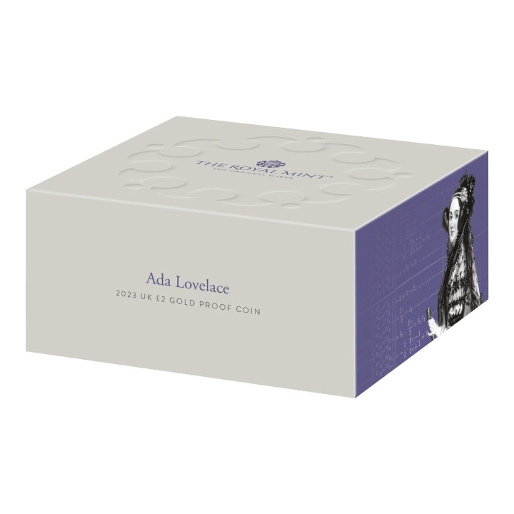 Ada Lovelace £2 Złoto 2023 Proof