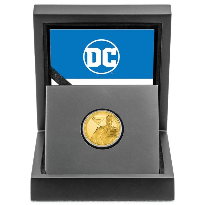 Niue: DC Comics - Superman 1/4 uncji Złota 2022 Proof