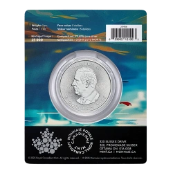 Kanadyjski Liść Klonowy Treasured 1 uncja Srebra 2026 Celebration Privy Mark 