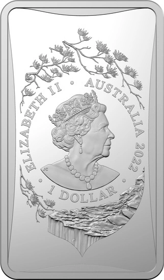 Sztabko Moneta Lunar: Rok Tygrysa 1/2 uncji Srebra 2022 Frosted Ingot