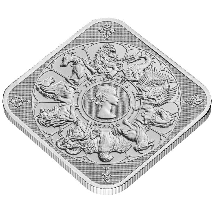Sztabka The Royal Mint - Bestie Królowej 1 uncja Srebra