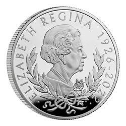 Her Majesty Queen Elizabeth II £500 1000 gramów Srebra 2022 Proof