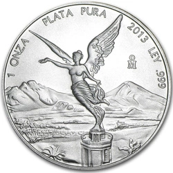 Mexican Libertad 1 uncja Srebra 2013