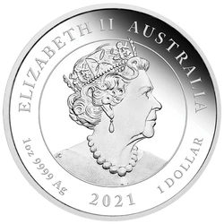 Urodziny kolorowane 1 uncja Srebra 2021 Proof