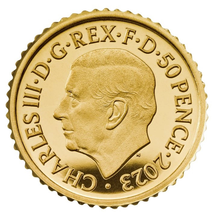 Zestaw 6 monet Premium Britannia Złoto 2023 Proof