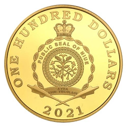 Niue: Konstytucja 3 Maja 1 uncja Złota 2021