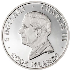 Cook Islands: In Memoriam Pope Francis 1 uncja Srebra 2025 Proof 