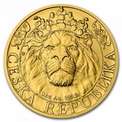 Niue: Czech Lion 1 uncja Złota 2022