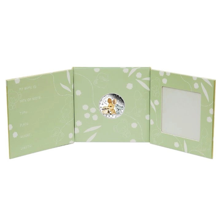 Narodziny kolorowane 1/2 uncji Srebra 2023 Proof