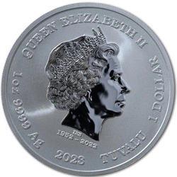 Tuvalu: Bogowie Olimpu - Artemida 1 uncja Srebra 2023