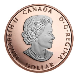 Canada: Peace Dollar pozłacany 1 uncja Srebra 2023 Proof Ultra High Relief Plated Coin