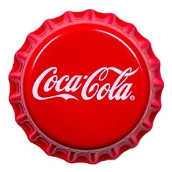 Fiji: Coca Cola Bottle Cap kolorowany 1$ Srebro 2018 Proof