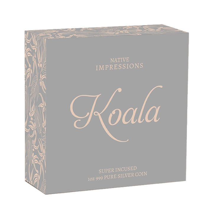 Niue: Native Impressions - Koala pozłacana 1 uncja Srebra 2025 Prooflike Super Incused
