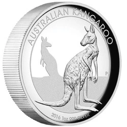 Kolekcja 3 australijskich monet (Kangur 1 Uncja Srebra, Koala 1 Uncja Srebra, Kookaburra 1 Uncja Srebra) High Relief 2016