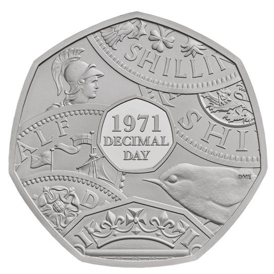 Zestaw 14 monet Wielka Brytania 2021 Proof