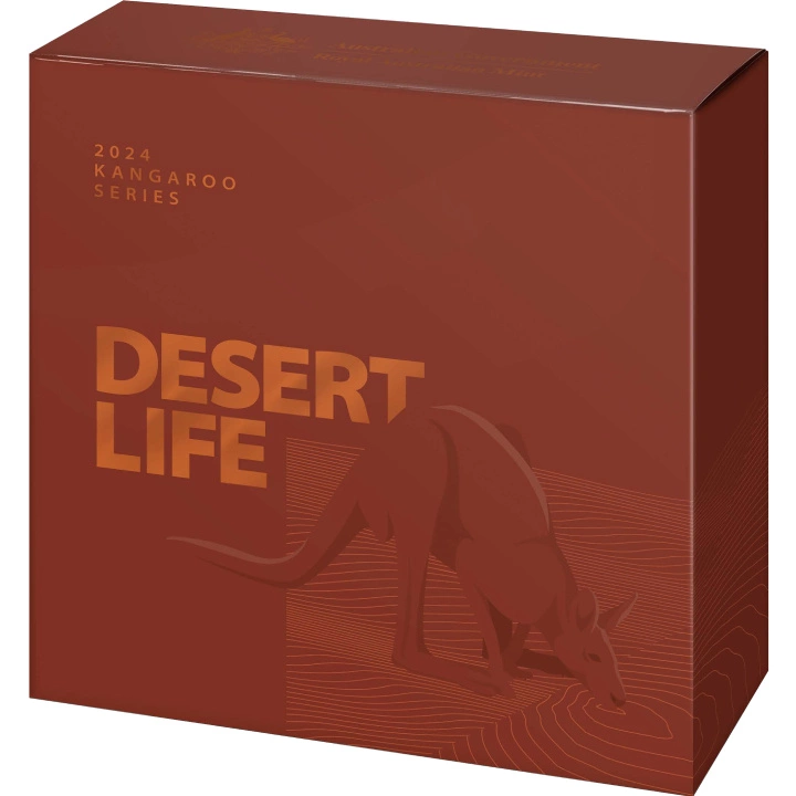 RAM: Kangur - Desert Life 1 uncja Srebra 2024 Proof