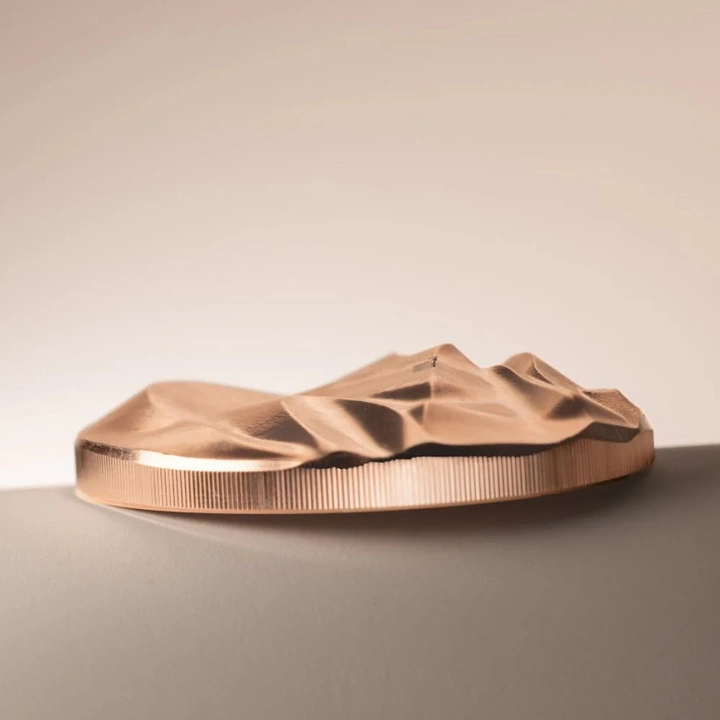 Cook Islands: Dunescape pozłacany 3 uncje Srebra 2025 Proof