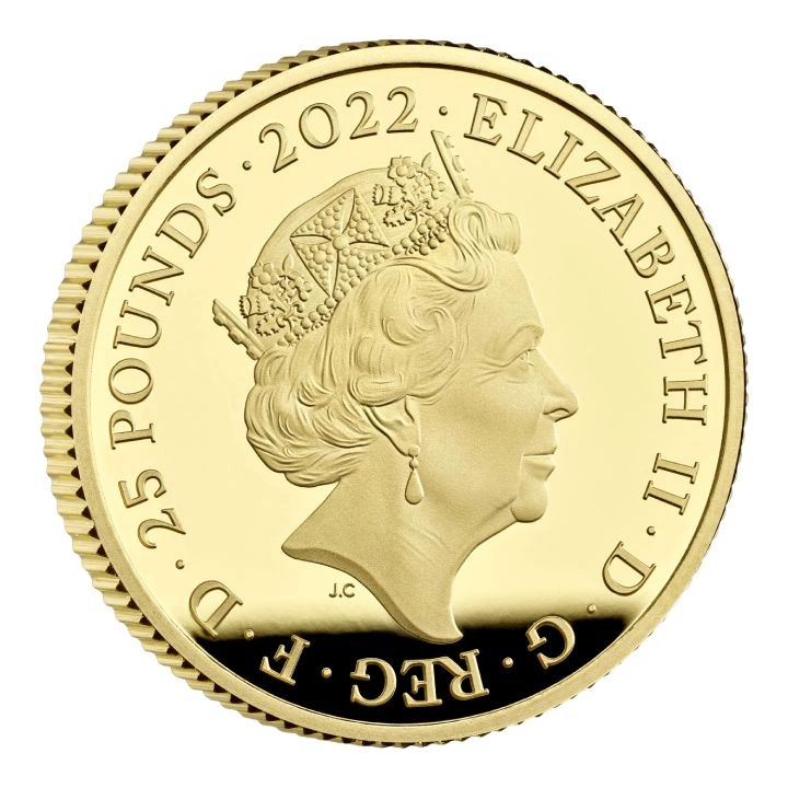 Harry Potter: Hogwarts Express 1/4 uncji Złota 2022 Proof