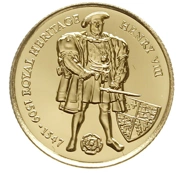 Henryk VIII 1997 1/25 uncji Złota 2006 Proof