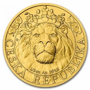 Niue: Czech Lion 1/2 uncji Złota 2022