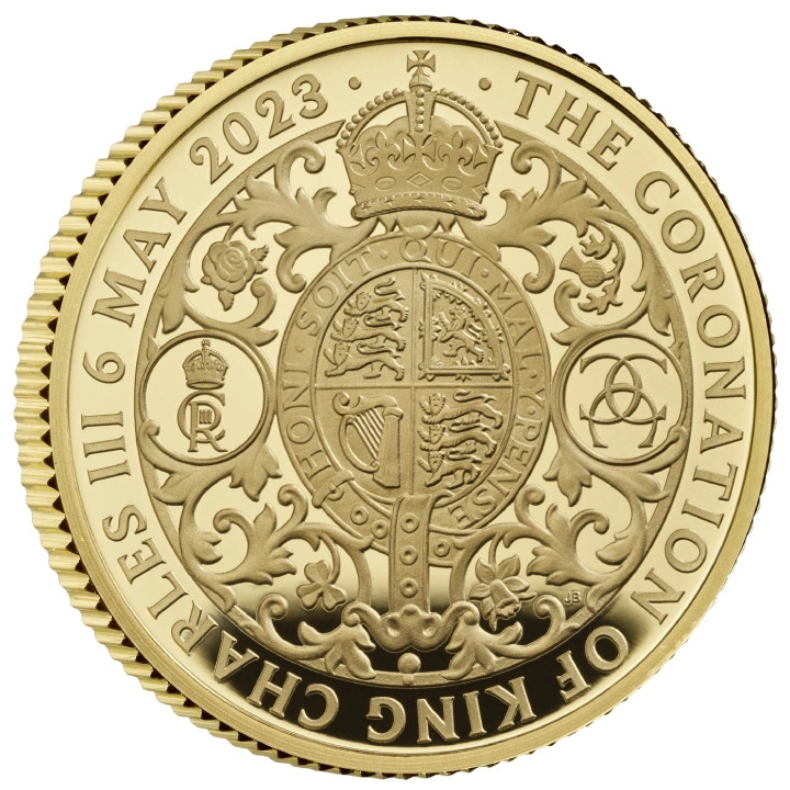 The Coronation of His Majesty King Charles III 1/4 uncji Złota 2023 Proof