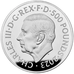  The Lion and The Eagle 1000 gramów Srebra 2023 Proof