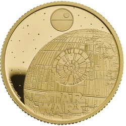 Star Wars: Death Star II 1/4 uncji Złota 2024 Proof