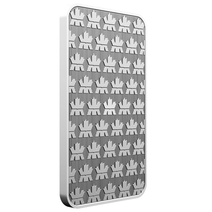 Sztabka Royal Canadian Mint In Proudly Canadian Packaging 1 uncja Srebra 2025 Maple Leaf Privy Mark