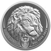 Big Five II: Lion 1 uncja Platyny 2022 Proof