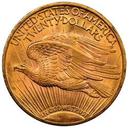 Saint-Gaudens Double Eagle $20 Złoto 1923