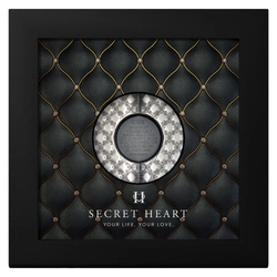 Cook Islands: Secret Heart 1 uncja Srebra 2023 Ultra High Relief Antiqued Coin