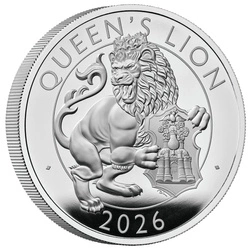  The Royal Tudor Beasts: Queen’s Lion 5 uncji Srebra 2026 Proof