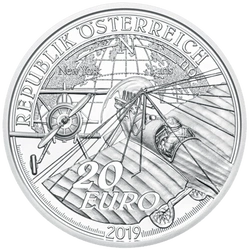 Dosięgnąć Nieba: Pierwszy lot 20 Euro 2019 Proof