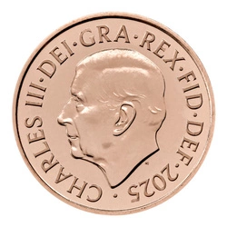 Zestaw 8 monet Miedzionikiel Wielka Brytania Definitive 2025