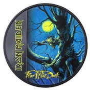 Cook Islands: Iron Maiden – Fear of the Dark kolorowany 1 uncja Srebra 2022 Obsidian Black Coin