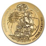 Nautical Ounce: HMB Endeavour 1 uncja Złota 2018