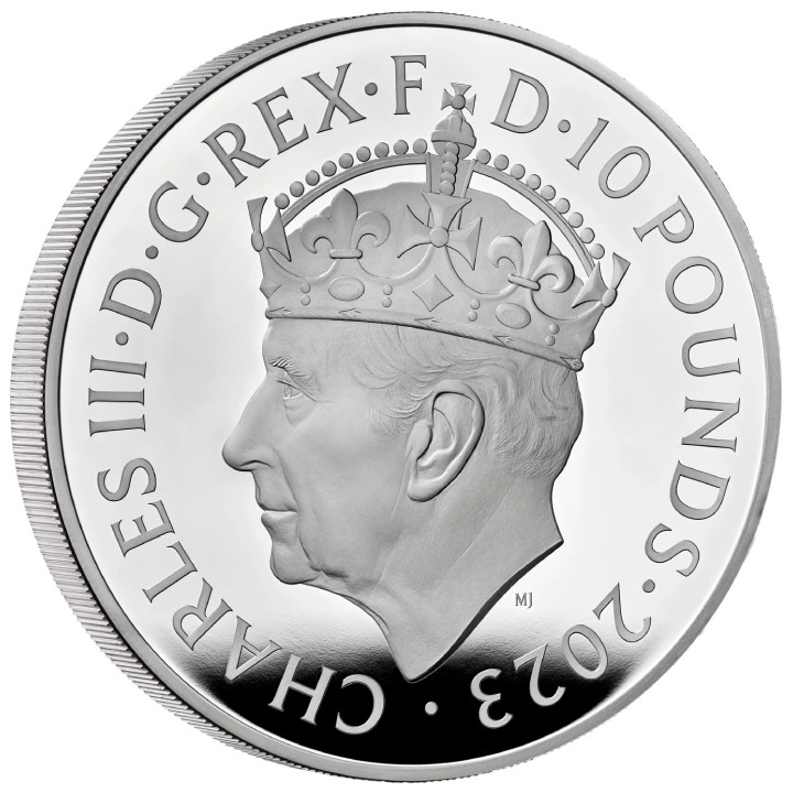 The Coronation of His Majesty King Charles III 5 uncji Srebra 2023 Proof