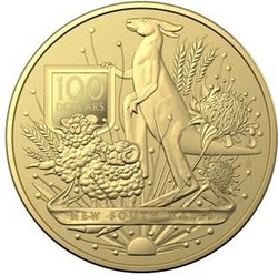 Australia's Coat of Arms - New South Wales 1 uncja Złota 2022