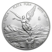 Mexican Libertad 1 uncja Srebra 2015