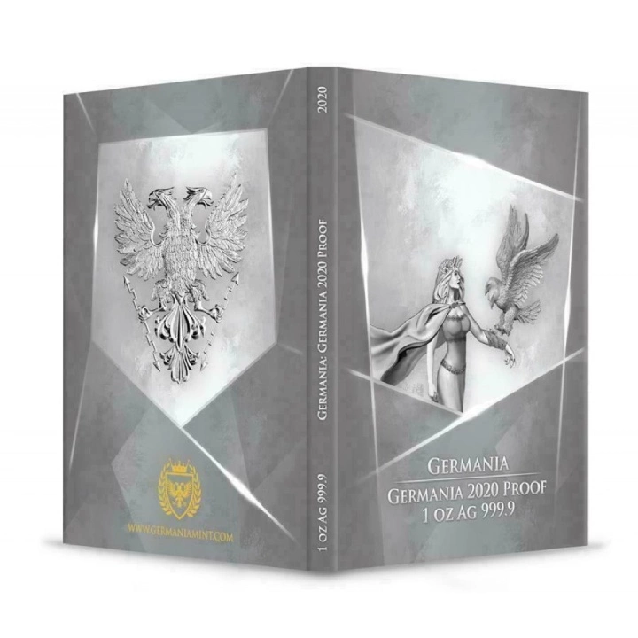Germania 1 uncja Srebra 2020 Proof