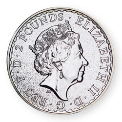 Britannia 1 uncja Srebra (Privy Mark Monkey) 2016