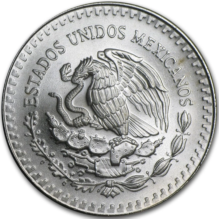 Mexican Libertad 1 uncja Srebra 1990