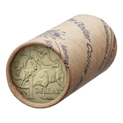 RAM: $1 Circulated Coin - King Charles III Effigy Brąz Aluminiowy 2024 (Non-premium roll)