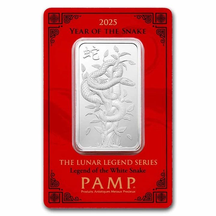 Sztabka Pamp Year of the Snake - Legend of the White Snake 1 uncja Srebra 2025
