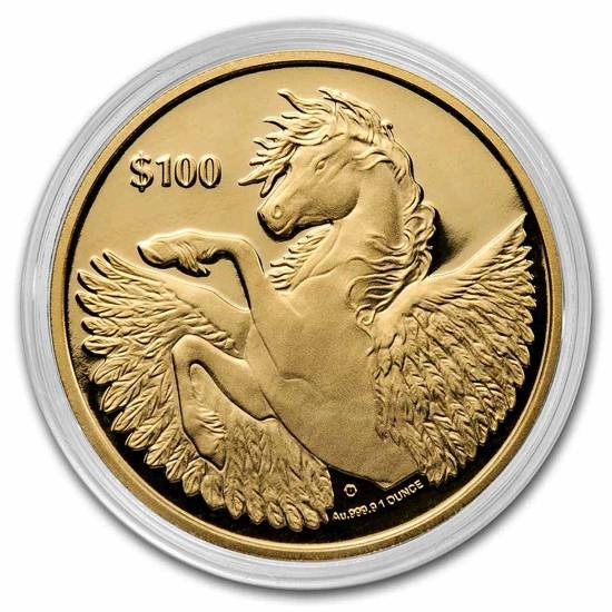 British Virgin Islands: Pegasus 1 uncja Złota 2022