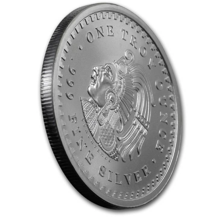 Aztec Calendar 1 uncja Srebra