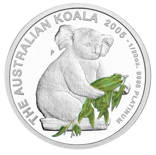 Zestaw monet Koala Kookaburra Kangur 2005 PROOF