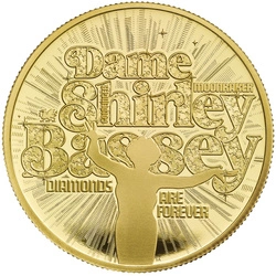 Dame Shirley Bassey 2 uncje Złota 2023 Proof